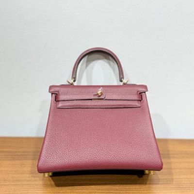 wholesale quality hermes kelly 25 togo b5 rubis